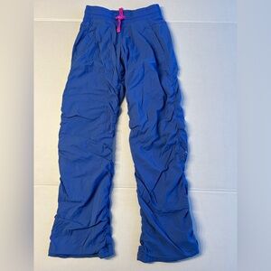 Ivivva by Lululemon Live To Move lined dance studio pants Blue Size 10